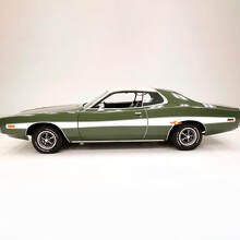 Retro stijl omlijnde zijstrepen vinyl decal set voor Dodge Charger 1973_3