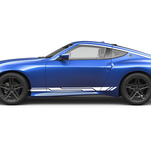 Side grafische sticker sticker voor Nissan Z 6
