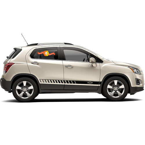 Chevy Trax Side Stripe grafische sticker sticker deurlijn sticker sticker graphics
