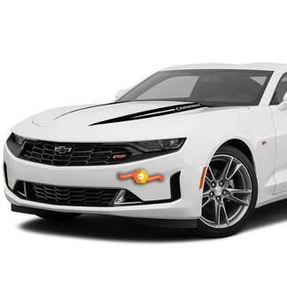 2X Chevrolet Camaro Hood Widow Spike Decal Past op: 2019 - 2020 Chevrolet Camaro Chevy Graphics Stripes Decals
