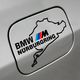 BMW M NURBURGRING M3 M5 M6 328 Brandstoftankdeur Stickerembleem
