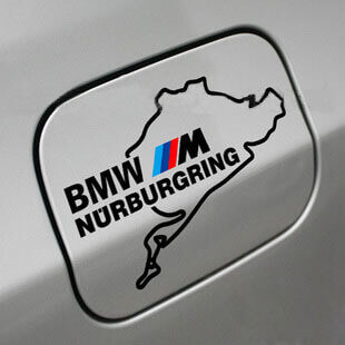 Nurburgring M-Style Benzinedop Vinyl Sticker voor BMW