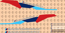 BMW M Power M Performance Huge Side Nieuwe vinylstickers voor BMW 5-serie G30 M5 F90
 2