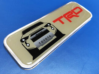 TRD 4Runner Metalen Aluminium Badge Bedzijde Embleem Aluminium
