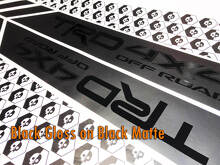 TRD 4x4 Off Road Vinyl Decal Kit voor zijkant laadbak voor Toyota Tacoma of Tundra_2