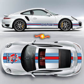 Porsche Pin Up Girl Racing Stripes voor Carrera Cayman Boxster of een Porsche Full Kit

