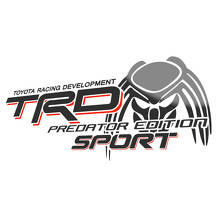 TRD Predator Edition Sport Achterzij Vinyl Stickerset voor Toyota Trucks_2