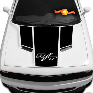 Dodge Challenger R/T Hood T Decal Sticker graphics past op modellen 09 - 14
