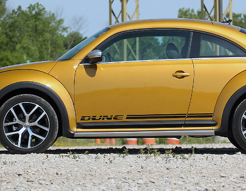 Dune Stijl Zijstrepen Vinyl Decal Kit voor Volkswagen Kever