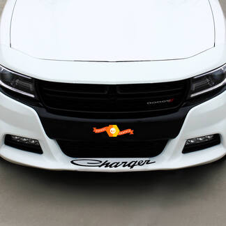 Dodge Charger Retro voorspoiler Decal Sticker graphics past op alle modellen
