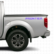 Frontier Lettering Zij Vinyl Decal Voor Nissan Frontier_2