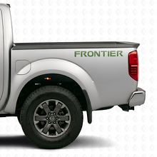 Frontier Lettering Zij Vinyl Decal Voor Nissan Frontier_3