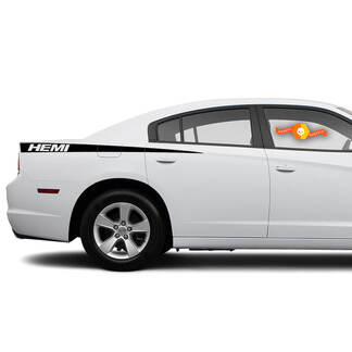 Dodge Charger Hemi sticker sticker Zijafbeeldingen passen op modellen 2011-2014
