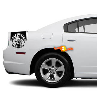 Dodge Charger Achterkant Band Decal Sticker Wanna Bee SRT graphics past op modellen 2011-2014
