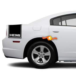 Dodge Charger Achterkant Band Decal Sticker Hemi graphics past op modellen 2011-2014
