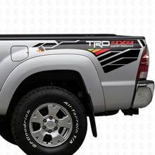 TRD 4x4 Off-Road Mountain Vintage Colors BedSide Side Vinyl Stickers Sticker geschikt voor Toyota Tacoma Tundra alle jaren
_2