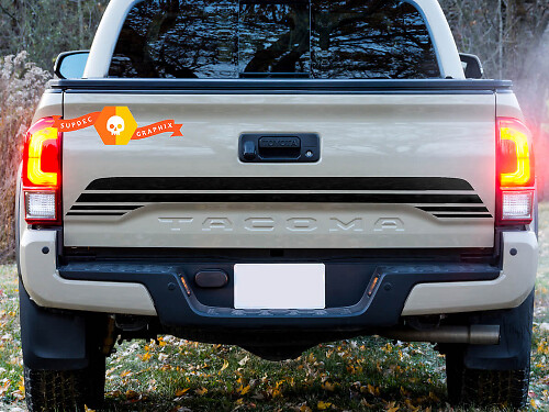 Bed achterklep TRD Toyota Tacoma vinyl sticker sticker
