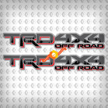 TRD 4x4 Off Road Sequoia Forest Bedside Vinyl Decal Sticker voor Toyota Tundra_2