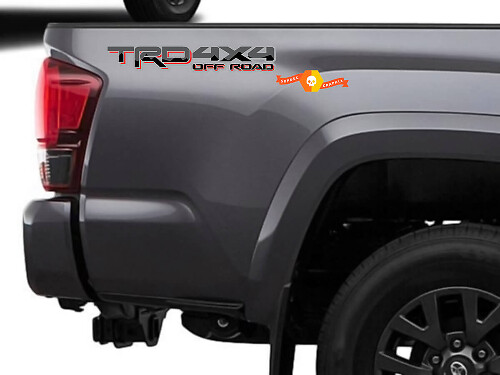 TRD 4x4 Off Road Vinyle Sticker voor Toyota Tacoma