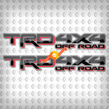 Paar TRD 4x4 Off Road Mountains Toyota Tacoma Tundra FJ Cruiser 4runner Elke kleur
 2