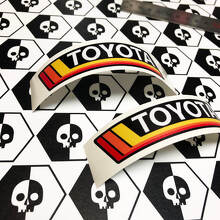 Toyota Vintage Stijl Strepen Vinyl Stickers voor Toyota 4Runner Tacoma FJ Cruiser_2