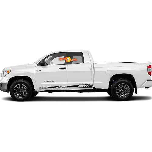 Auto Sticker Grafische Sticker Side Stripe Kit Voor Toyota Tundra

