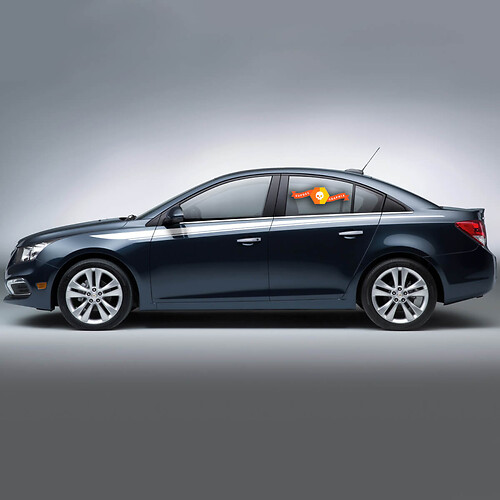 Stride Taper Stripe past 2008 - 2016 Chevy Cruze grafische sticker sticker
