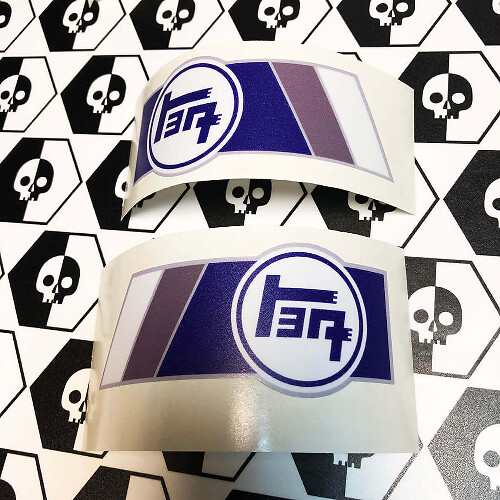 TEQ Vintage Retro Vinyl Stickerset voor Toyota 4Runner Tacoma FJ Cruiser