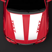 Chrysler 300C HEMI-stijl motorkapsticker sticker bovenaan verduisterend voorgesneden
 2