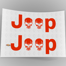 Jeep Skull Zij Vinyl Stickers Set voor Jeep Wrangler Rubicon_3