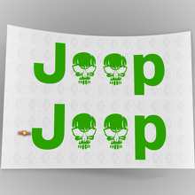 Jeep Skull Zij Vinyl Stickers Set voor Jeep Wrangler Rubicon_4
