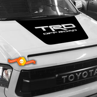 Hood Decal Blackout voor een TRD OFF ROAD 2014 - 2019 Toyota Tundra

