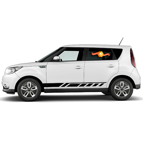 Auto Sticker Grafische Sticker Rocker Panel Strepen Side Kit Voor Kia Soul
