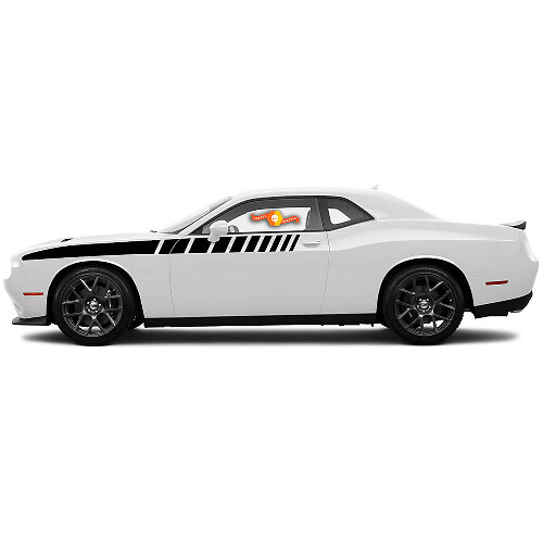 Race Strepen Vinyl Decal Set Voor Dodge Challenger 2008-2014