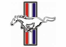 Ford Mustang klassieke logo sticker sticker