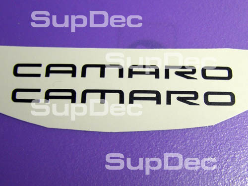 Camaro wiel 2 stickers