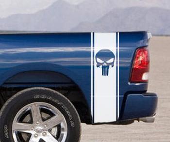 2 Dodge Ram Truck SCHEDEL ENORME BEDSTRIPE BED STREEP Vinyl Sticker