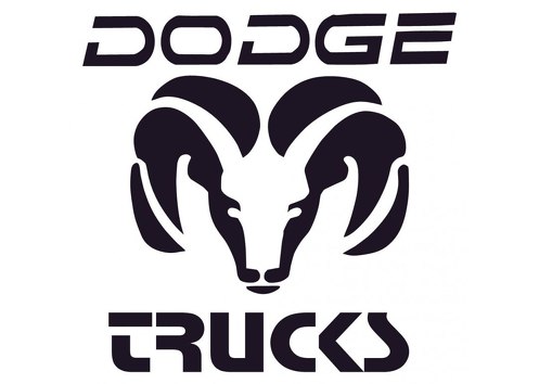 Dodge Ram TRUCKS raamstickers