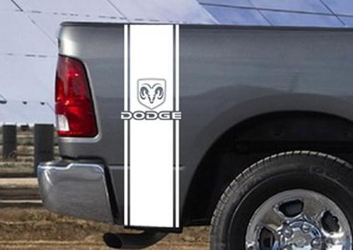 Dodge Ram Truck ENORME 2 BEDSTRIPE STREEP KIT Vinyl Decal Sticker