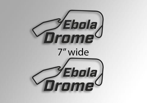 Eboladrome The Grand Tour Jeremy Clarkson James May en Richard Hammond New Show Logo Window Side Decal Sticker Vinyl