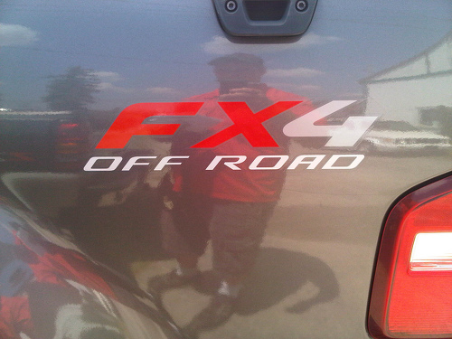 2 Ford F150 Ranger FX4 off-road vrachtwagen vinyl sticker stickers