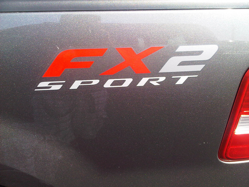 2 Ford f150 FX TRUCK vinylstickers