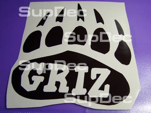 GRIZ Grizzly Beer vinyl sticker