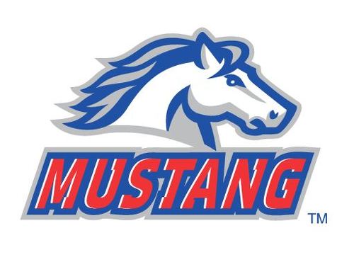 Mustang kleur logo sticker sticker #2