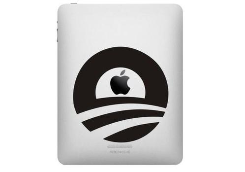 Obama Logo iPad sticker sticker