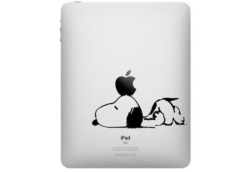 Snoopy iPad sticker sticker