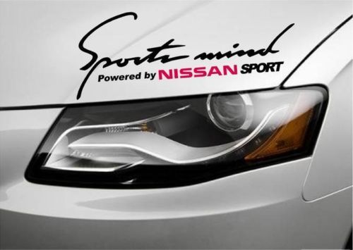 2 Sports Mind Powered by NISSAN Altima Maxima Z350 Z stickerstick