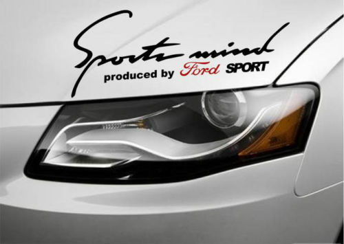 2 Sports Mind Geproduceerd door FORD Mustang Focus F150 Sticker
