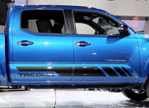 Toyota-TACOMA-2016-TRD-sport-side-stripe-graphics-sticker #2