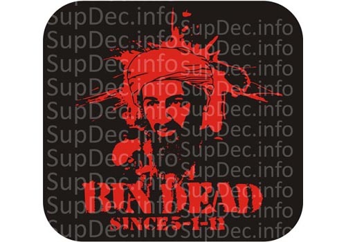Osama Bin Laden Kill Ded sticker sticker